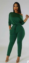 Load image into Gallery viewer, Let it Ring One Piece Green Jumpsuit
