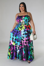 Load image into Gallery viewer, OneSize Multi/Color Maxi Dress
